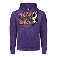 Cloud Purple let's do this girls soccer Vintage Hoodie - FaDigitalArtStudio
