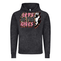 Vintage Black let's do this girls soccer Vintage Hoodie - FaDigitalArtStudio