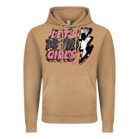 Let's Do This Girls Soccer Vintage Hoodie | Teevron