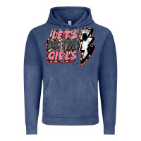Vintage Denim let's do this girls soccer Vintage Hoodie - FaDigitalArtStudio