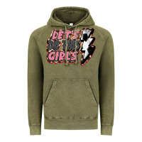Vintage Olive let's do this girls soccer Vintage Hoodie - FaDigitalArtStudio