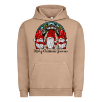 Pigment Burro merry Christmas Gnomes Rainbow Urban Hoodie - JahusDesignShop