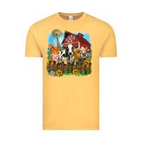 Vintage Mustard farm life olivia Vintage Tee - OliviaCreatesArt