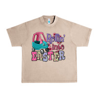 French Oak Easter Day Rollin into Easter toddler car Urban Heavy Tee - OliviaCreatesArt
