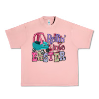 Salmon Easter Day Rollin into Easter toddler car Urban Heavy Tee - OliviaCreatesArt