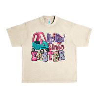 Sandshell Easter Day Rollin into Easter toddler car Urban Heavy Tee - OliviaCreatesArt