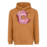 Meerkat pink strawberry donut Heavyweight Hoodie - AdoDesignShop