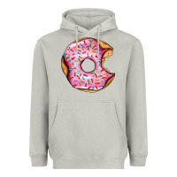 Moon Dust pink strawberry donut Heavyweight Hoodie - AdoDesignShop