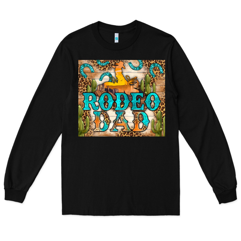 Western Rodeo Dad Tumbler Long Sleeve Tee by BundleAndBundleShop | Teevron