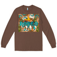 Chestnut Western Rodeo Dad Tumbler Long Sleeve Tee - BundleAndBundleShop