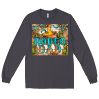 Smoke Western Rodeo Dad Tumbler Long Sleeve Tee - BundleAndBundleShop