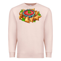 Pale Pink nacho Premium Sweatshirt - AdoDesignShop
