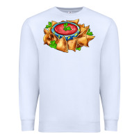 White nacho Premium Sweatshirt - AdoDesignShop