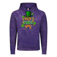 Cloud Purple lucky dude St. Patricks Day Vintage Hoodie - FaDigitalArtStudio