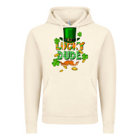 Vintage Artic lucky dude St. Patricks Day Vintage Hoodie - FaDigitalArtStudio