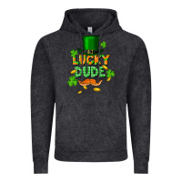 Vintage Black lucky dude St. Patricks Day Vintage Hoodie - FaDigitalArtStudio