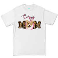 White Corgi Mom Premium Tee - Jasminsmagicworld