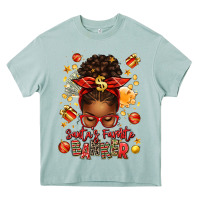 Arona santa favorite banker afro messy bun Heavy Core Tee - texasbilliewilder
