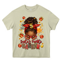 Mossy santa favorite banker afro messy bun Heavy Core Tee - texasbilliewilder