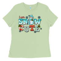 Matcha i am snow cute Ladies Tee - CowGirlArtShop