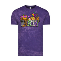 Cloud Purple mardi gras  party olivia Vintage Tee - OliviaCreatesArt