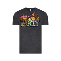 Vintage Black mardi gras  party olivia Vintage Tee - OliviaCreatesArt