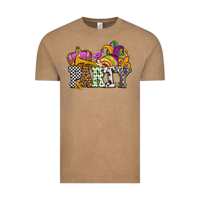 Mardi Gras  Party Olivia Vintage Tee by OliviaCreatesArt | Teevron