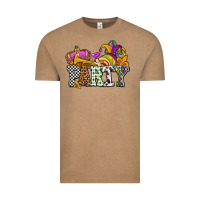 Vintage Coffee mardi gras  party olivia Vintage Tee - OliviaCreatesArt