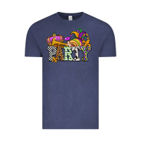 Vintage Denim mardi gras  party olivia Vintage Tee - OliviaCreatesArt