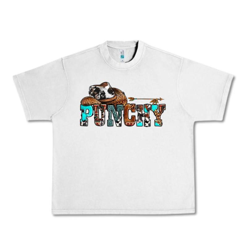 Western Cowboy Hat Punchy Urban Heavy Tee by OliviaCreatesArt | Teevron