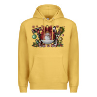 Antique Gold joy Premium Hoodie - CowhideDigitalArt