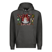 Charcoal Heather joy Premium Hoodie - CowhideDigitalArt
