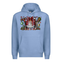Colony Blue joy Premium Hoodie - CowhideDigitalArt