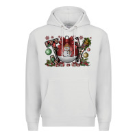 Dove Grey joy Premium Hoodie - CowhideDigitalArt
