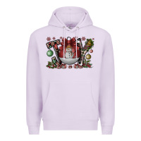 Lilac joy Premium Hoodie - CowhideDigitalArt