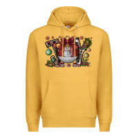 Mustard joy Premium Hoodie - CowhideDigitalArt
