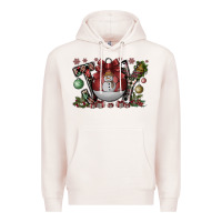 Pale Pink joy Premium Hoodie - CowhideDigitalArt
