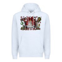 White joy Premium Hoodie - CowhideDigitalArt