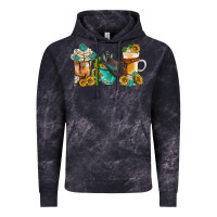 Cloud Black western coffee cups with sunflower and gemstone bbs Vintage Hoodie - BundleAndBundleShop