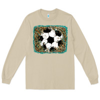 Mushroom glitter football leopard Long Sleeve Tee - RanaPortraitStore