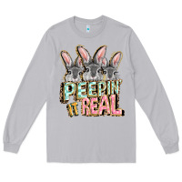 Moon Dust peepin' it real easter day Long Sleeve Tee - FaDigitalArtStudio
