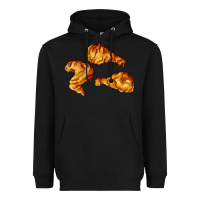 Black nuggets Heavyweight Hoodie - AdoDesignShop
