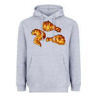 Heather Grey nuggets Heavyweight Hoodie - AdoDesignShop