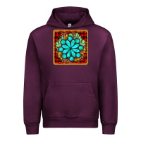 Mauve Wine gemstone cactus christmas coaster Urban Hoodie - JahusDesignShop