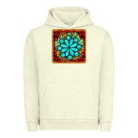 Pigment Pistachio gemstone cactus christmas coaster Urban Hoodie - JahusDesignShop