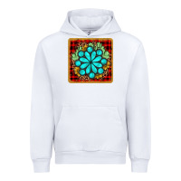 White gemstone cactus christmas coaster Urban Hoodie - JahusDesignShop
