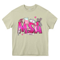 Mossy breast cancer msa medical support assistant Heavy Core Tee - texasbilliewilder