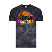Cloud Black basketball grandma Vintage Tee - OliviaCreatesArt