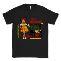 Black i am black history black girl peekaboo juneteenth Classic Tee - CowGirlArtShop