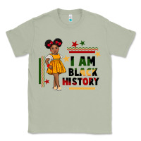Matcha i am black history black girl peekaboo juneteenth Classic Tee - CowGirlArtShop